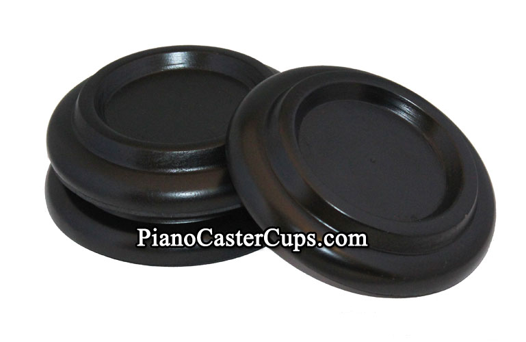 black grand piano caster cups set of 3