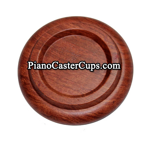 rosewood piano caster cup